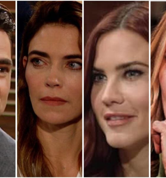 Young and the Restless spoilers, Billy Abbott with exes Victoria Newman and Phyllis Summers and fiancee Sally Spectra