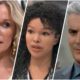 Ava Jerome warning Portia Robinson as Ric Lansing investigates lab discrepancies on General Hospital