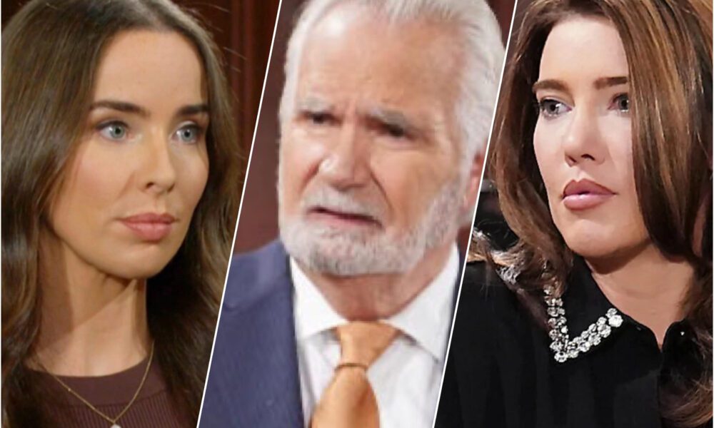 Bold and Beautiful Steffy Forrester Ivy Forrester Eric Forrester family business conflict at Forrester Creations