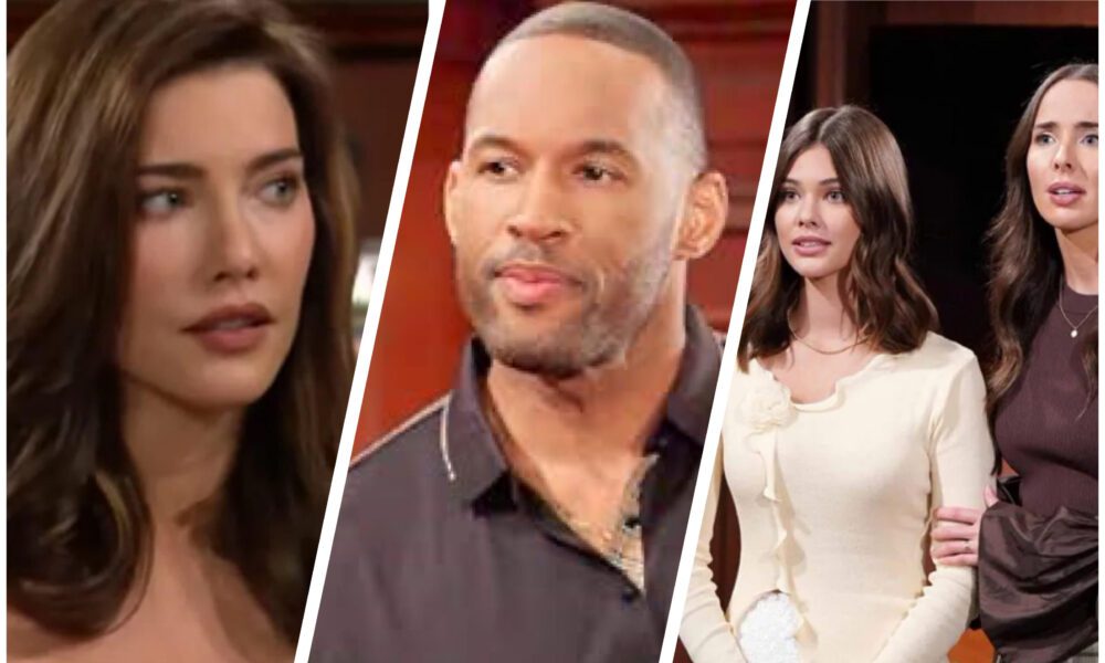 Bold and Beautiful Steffy Forrester and Carter Walton face off in business power struggle at Forrester Creations