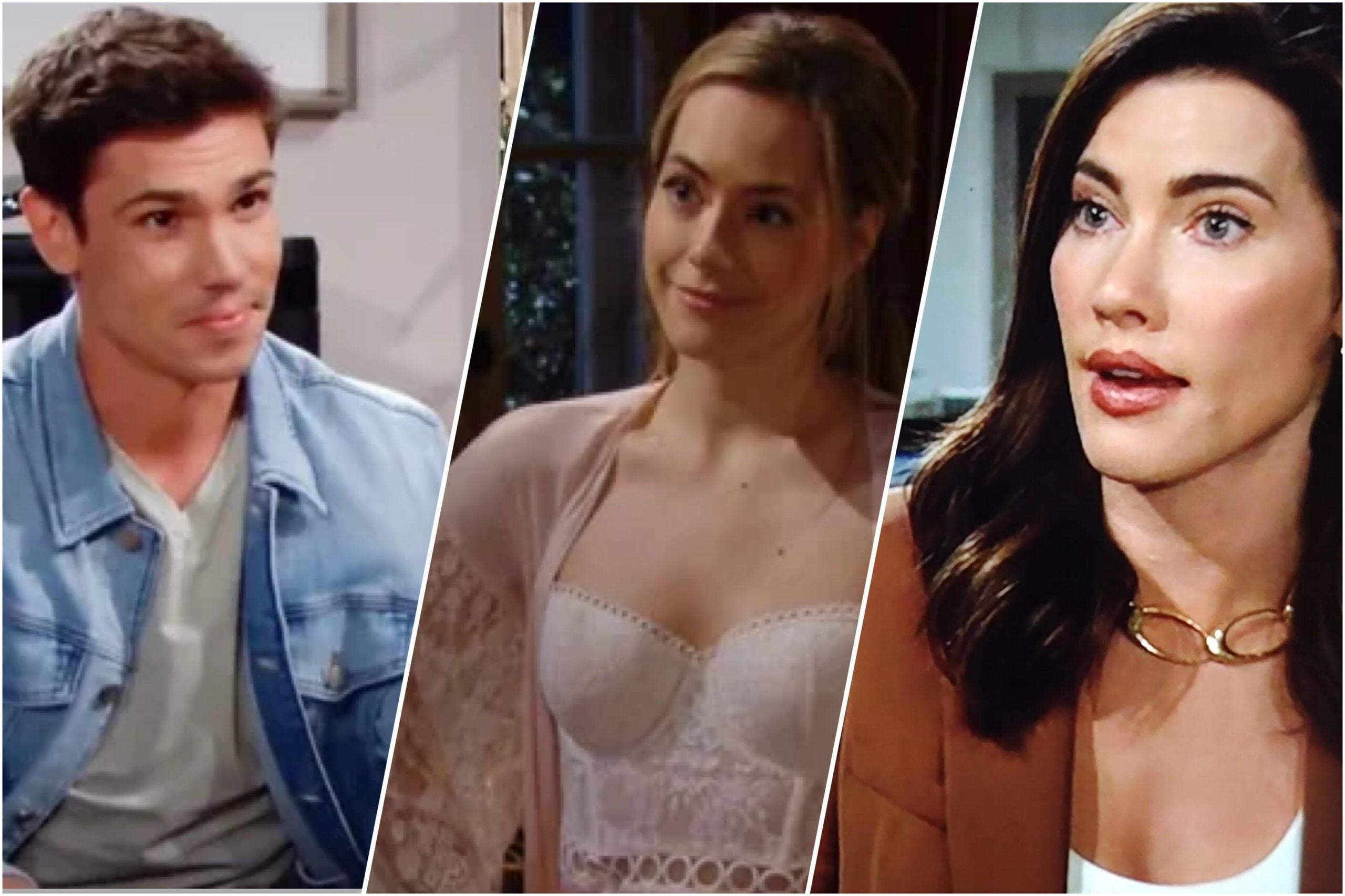 Bold and Beautiful spoilers Finn Steffy Hope lingerie scandal