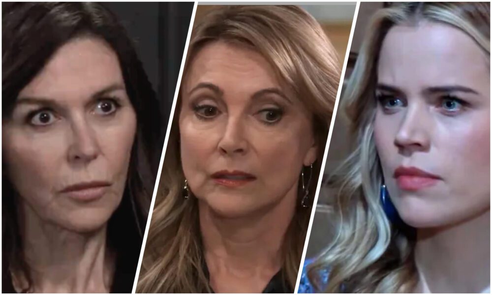 General Hospital Anna Devane confronts Holly Sutton over lies about Sasha paternity Robert Scorpio