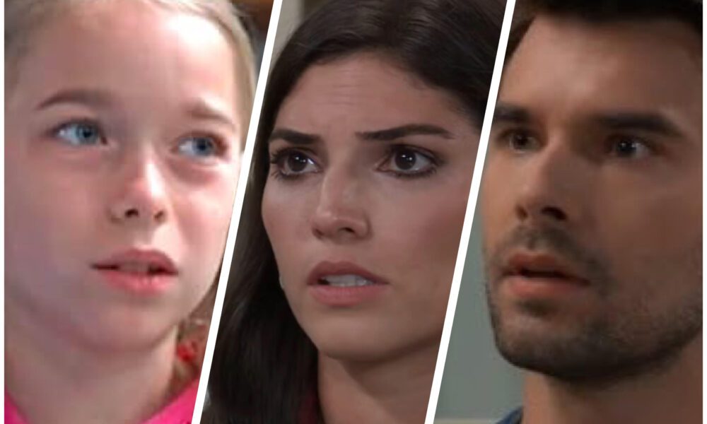 General Hospital's Violet in tears as Chase and Brook Lynn comfort her amid bullying drama