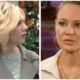 Young and Restless Lucy Romalotti investigates Sharon Newman's suspicious behavior