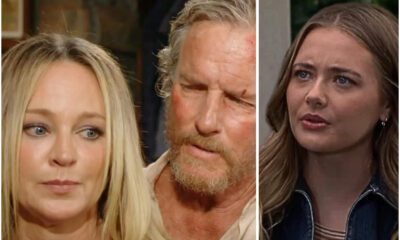 Young and the Restless spoilers Sharon Newman Faith overhears conversation with dead Cameron Kirsten