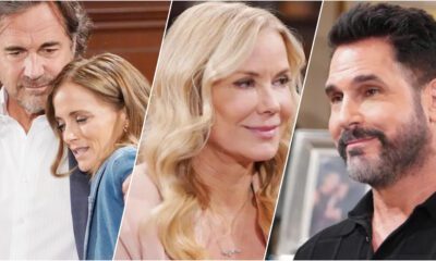 Bold and Beautiful Brooke Logan Bill Spencer Ridge Forrester love triangle heats up in Los Angeles