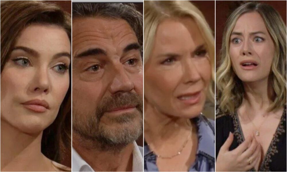 Bold and Beautiful Brooke Logan Ridge Forrester unite against Hope Carter takeover plot Forrester Creations drama