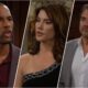 Bold and Beautiful Carter threatens to destroy Ridge Steffy future ruthless confrontation Forrester office