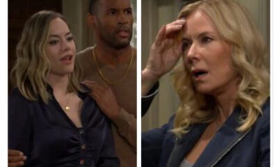 Bold and Beautiful Hope Logan Brooke Logan mother daughter confrontation over Forrester Creations takeover