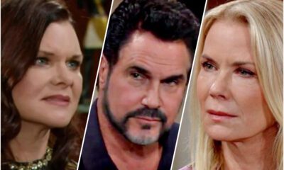 Bold and Beautiful Katie Logan consoles Bill Spencer after Luna betrayal while fighting feelings
