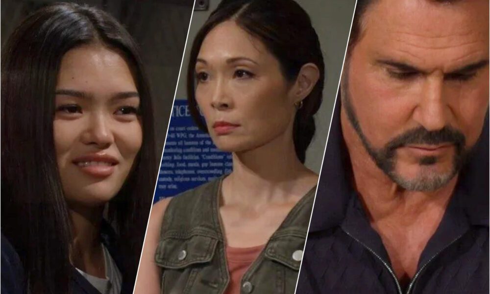 Bold and Beautiful Luna's manipulative transformation from fake tears to victory smile as her plan to destroy Bill and Poppy succeeds