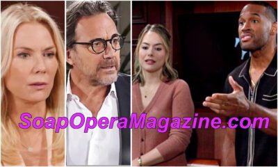Bold and Beautiful Ridge Forrester confronts Hope Logan and Carter Walton over Forrester Creations takeover betrayal