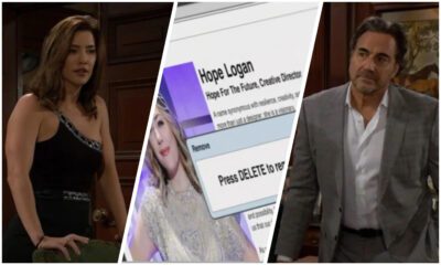Bold and Beautiful Steffy Forrester deletes Hope from company computers shows no remorse