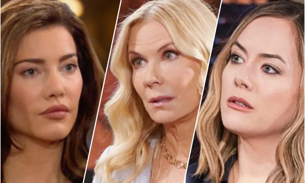 Bold and Beautiful Steffy Forrester plots against Hope and Brooke while Ridge supports her decisions
