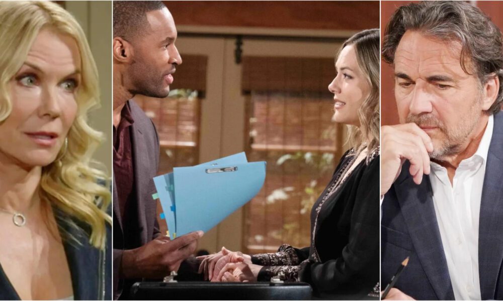 Bold and Beautiful spoilers Brooke Logan torn between daughter Hope and Ridge Forrester over Forrester Creations takeover plot