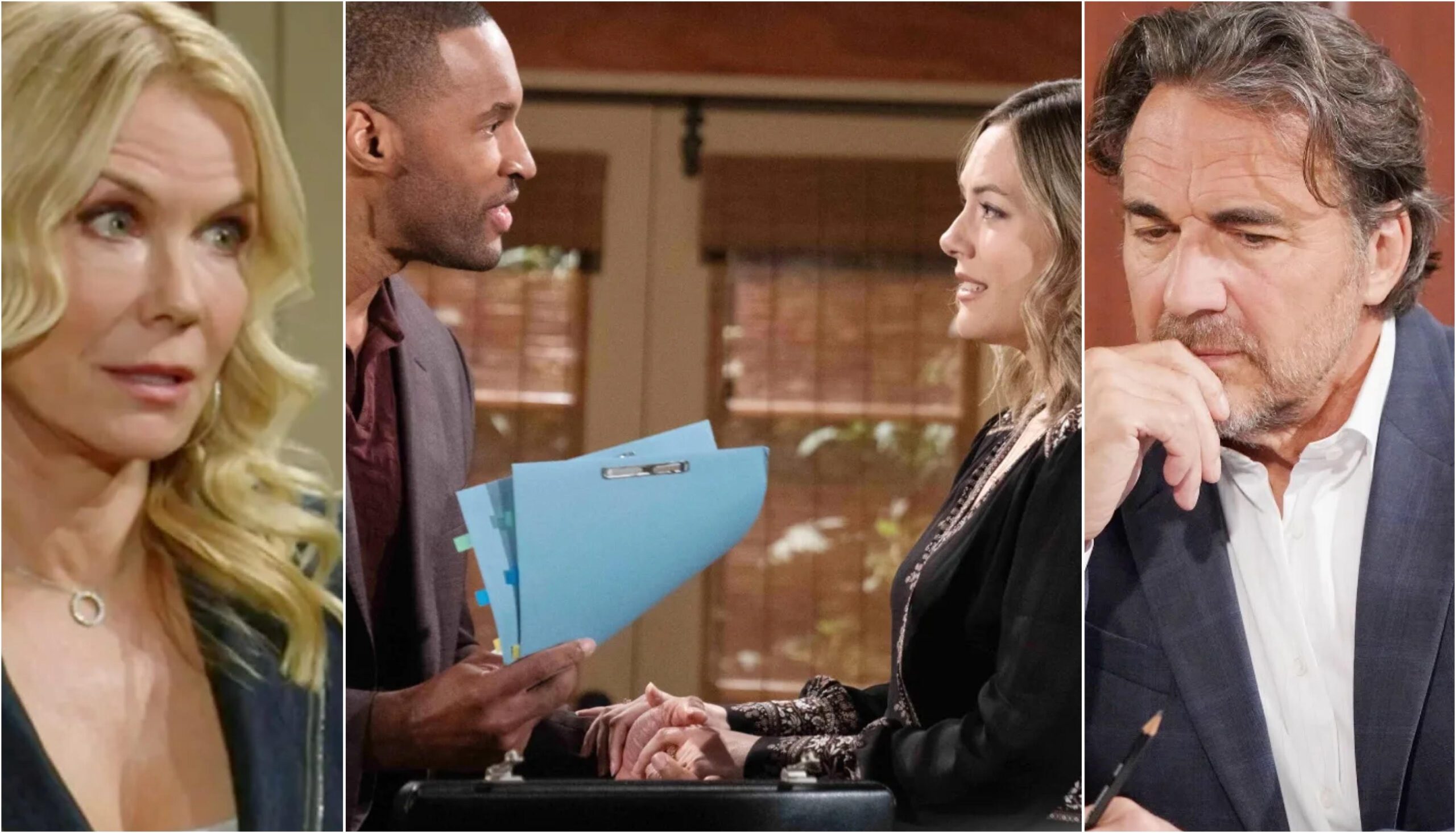 Bold and Beautiful spoilers Brooke Logan torn between daughter Hope and Ridge Forrester over Forrester Creations takeover plot