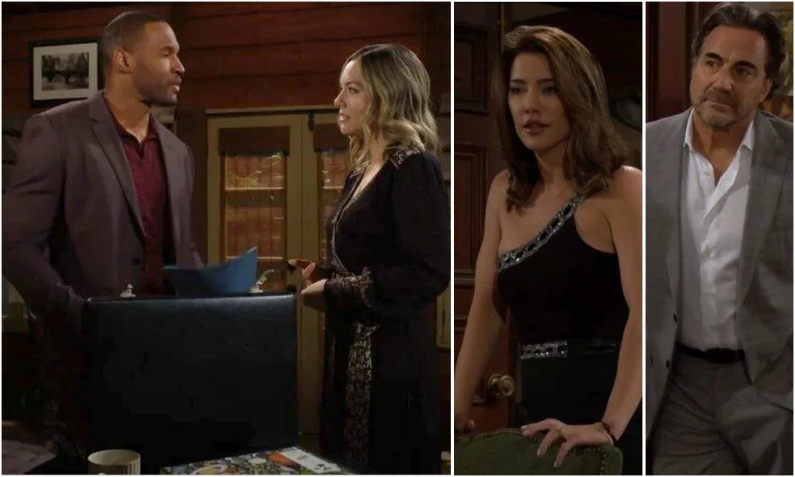 Bold and Beautiful spoilers Carter Walton Hope Logan plot Forrester takeover with legal documents