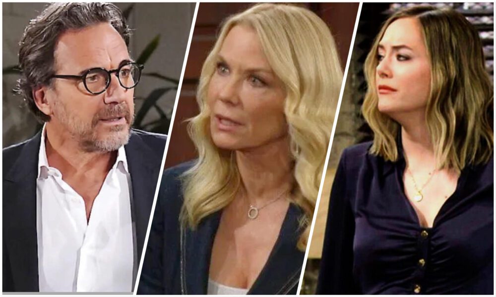 Bold and Beautiful spoilers Ridge Forrester DOMINATES confrontation with Brooke Logan over Hope and Carter corporate takeover scandal