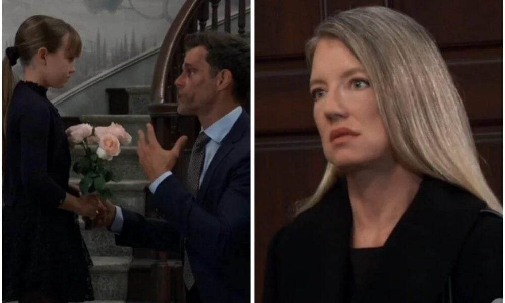 General Hospital spoilers Drew Cain comforts daughter Scout while hiding truth about Jason Morgan attack
