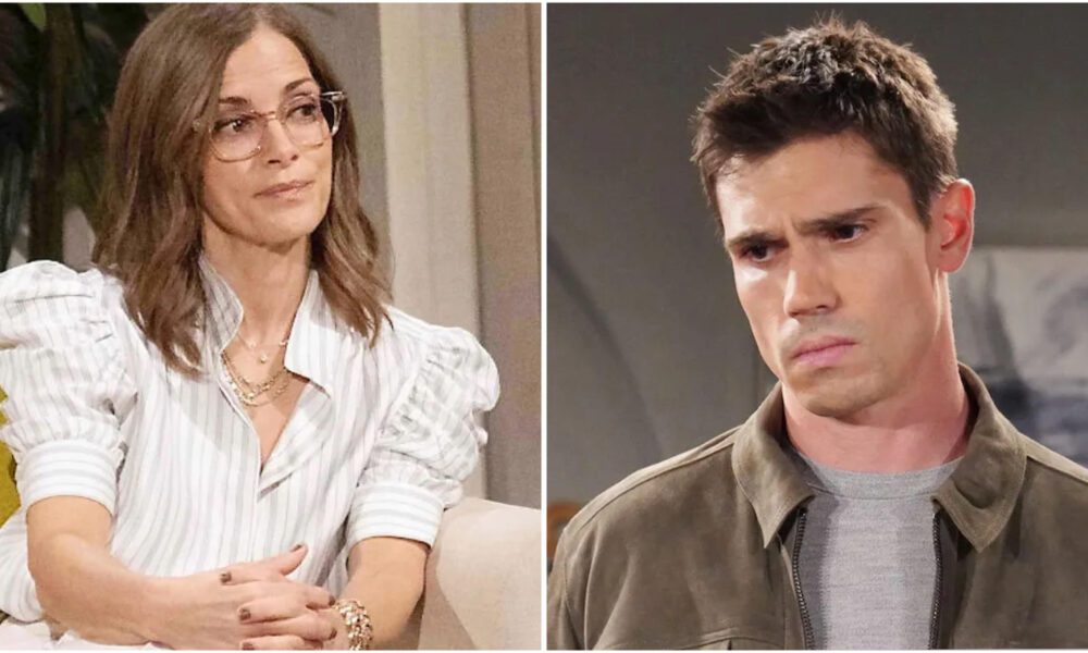 The Bold and Beautiful Taylor Hayes confronts Finn about Hope Logan lingerie incident tensions rise