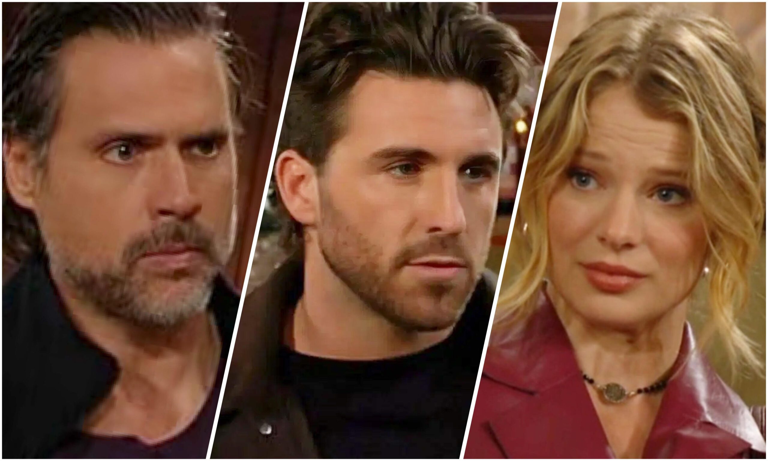Young and the Restless Nick Newman Chance Chancellor discuss Sharon Newman legal defense Summer Newman opposes alliance1
