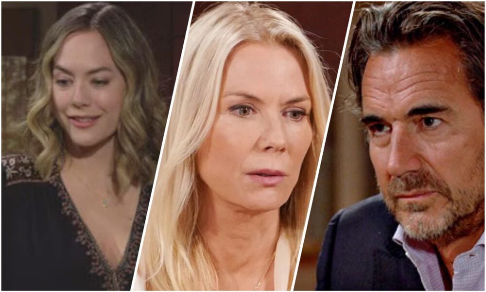Bold and Beautiful Brooke defends Hope while Ridge sides with Steffy creating relationship tension