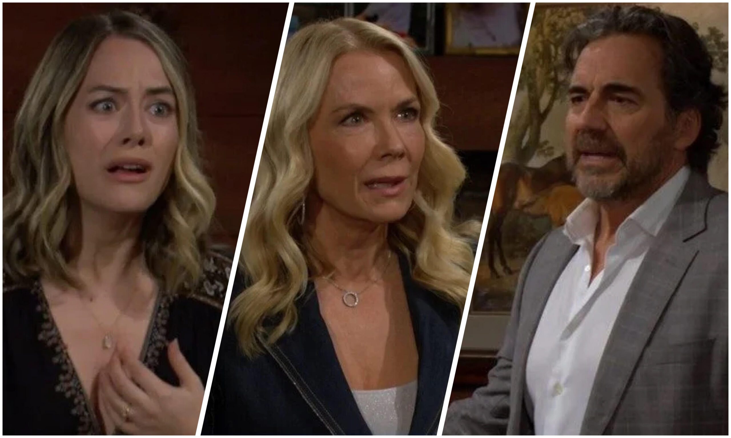 Bold and Beautiful Brooke torn between Ridge and Hope as family tensions explode over Forrester takeover plot