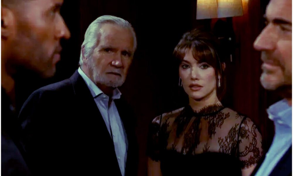Bold and Beautiful Carter Walton confronts Ridge Forrester while protecting Hope Logan during explosive showdown at Forrester Creations