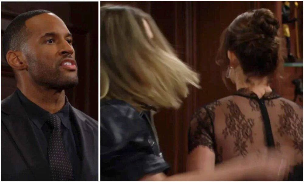 Bold and Beautiful spoilers Steffy Forrester confronts Hope Logan physically in Forrester CEO office after Carter takeover
