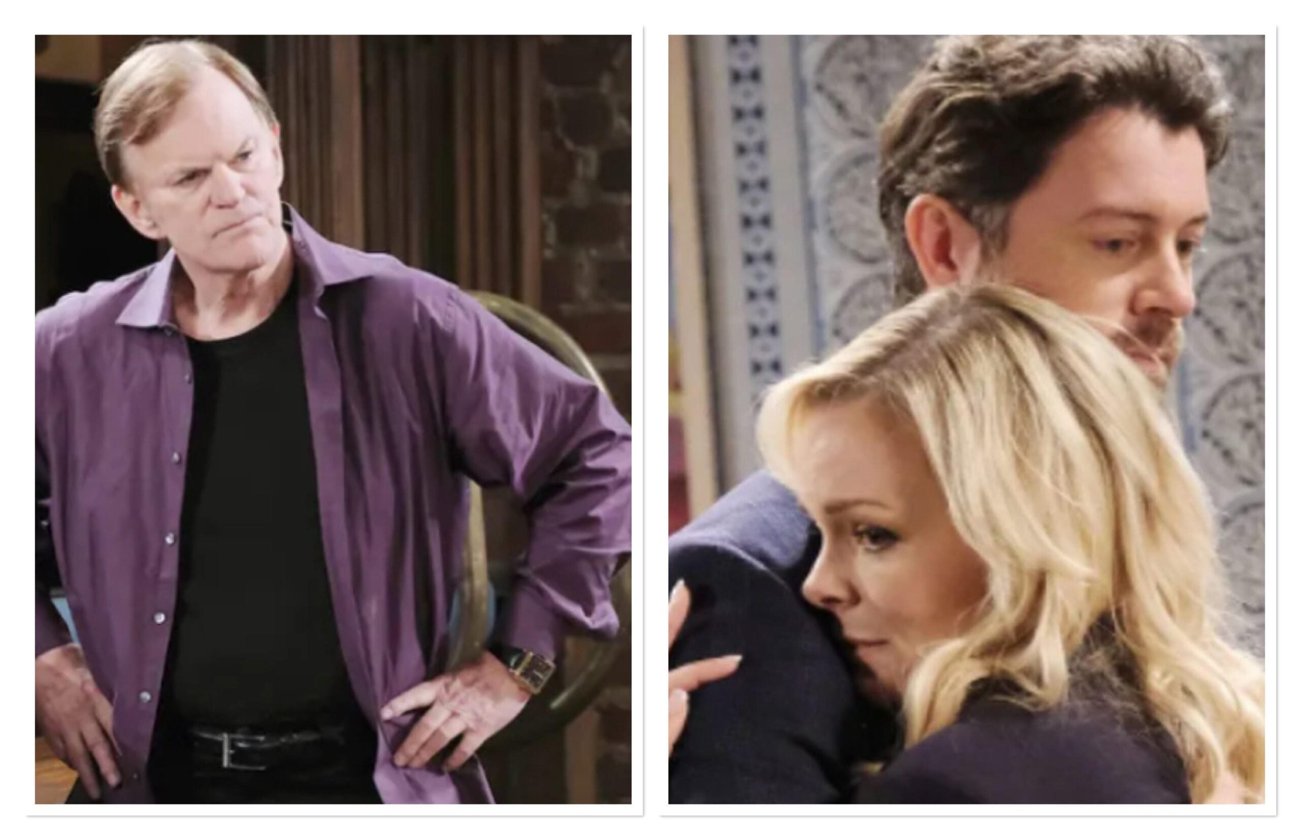 Days of our Lives spoilers Belle Black EJ DiMera kiss romance Roman Brady Johnny DiMera secret revelation