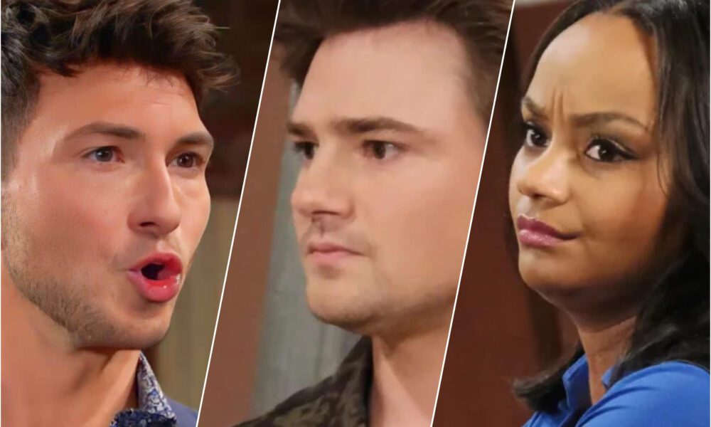 Days of our Lives spoilers Johnny DiMera Alex Kiriakis argue while Chanel Dupree overhears their secret
