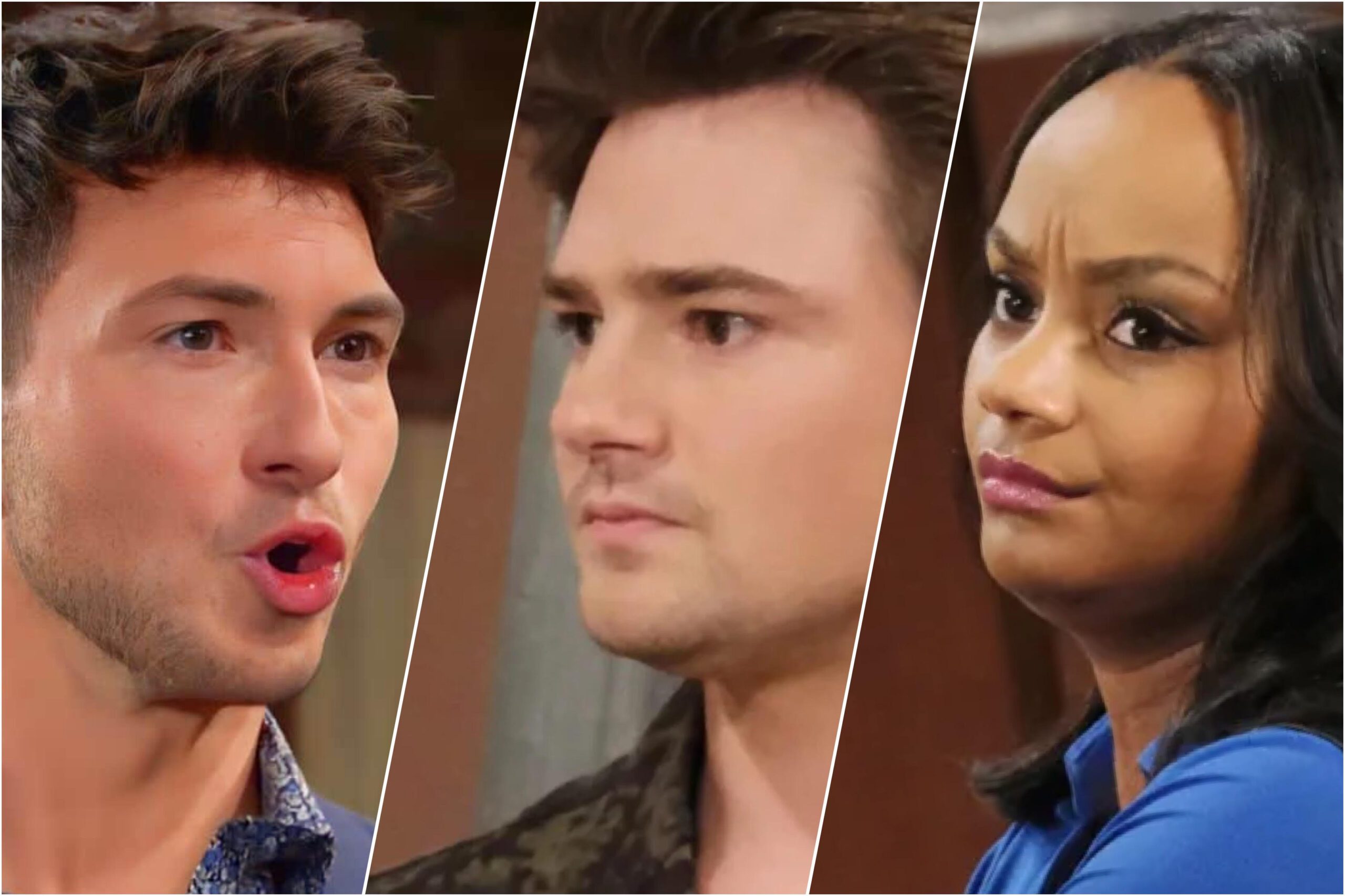 Days of our Lives spoilers Johnny DiMera Alex Kiriakis argue while Chanel Dupree overhears their secret