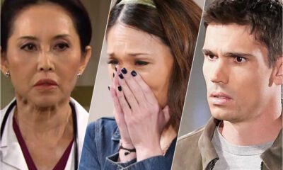 Bold Beautiful Li realizes hospital work schedule left Finn Poppy alone together Luna paternity secret