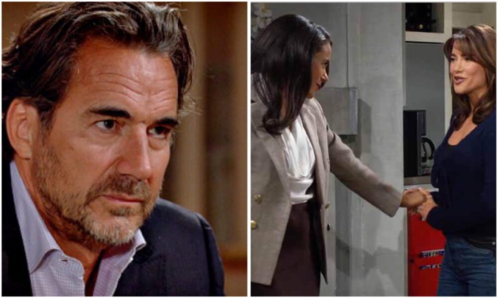 Bold and Beautiful Ridge Forrester caught between Steffy Daphne Hope Carter power struggle
