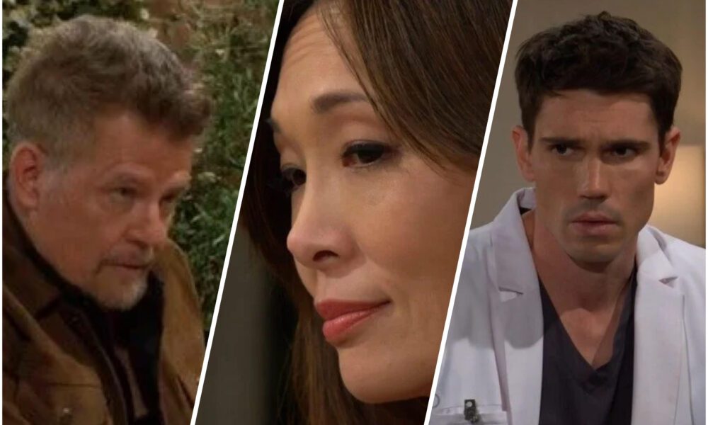 Bold and Beautiful spoilers Poppy Nozawa Jack Finnegan secret past conversation'