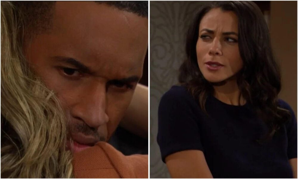 The Bold and the Beautiful spoilers Carter Daphne fragrance scene Hope watches unaware