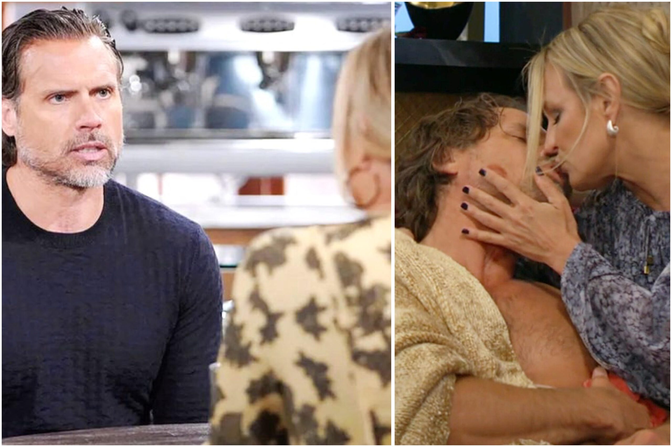 sharon nick france kiss confrontation