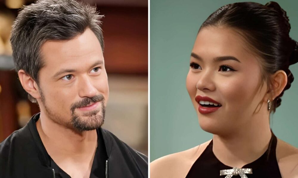 Bold and the Beautiful (B&B) Thomas Forrester and Luna Nazowa