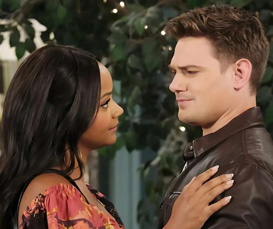 Raven Bowens & Carson Boatman as Chanel Dupree & Johnny DiMera on Days of our Lives (DAYS) 2