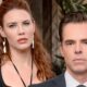 Young and the Restless (Y&R) Courtney Hope as Sally Spectra and Jason Thompson as Billy Abbott