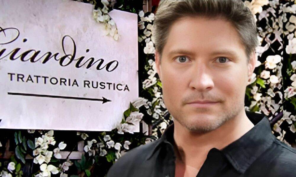 Bold and the Beautiful Spoilers (B&B Spoilers) Sean Kanan as Deacon Sharpe at Il Giardino