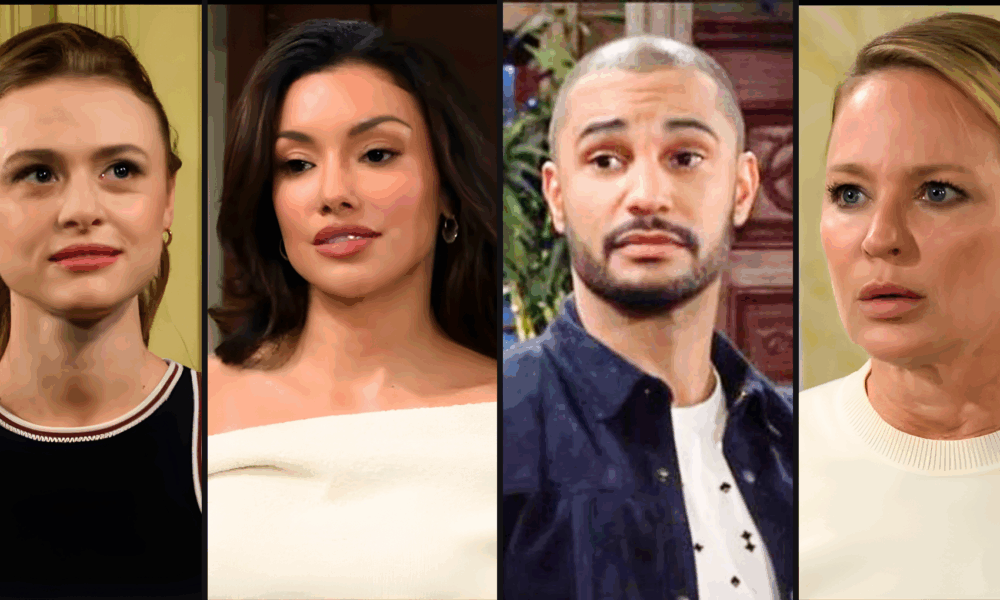 Young and the Restless Spoilers (Y&R Spoilers) Claire Newman, Audra Charles, Sharon Newman, Holden