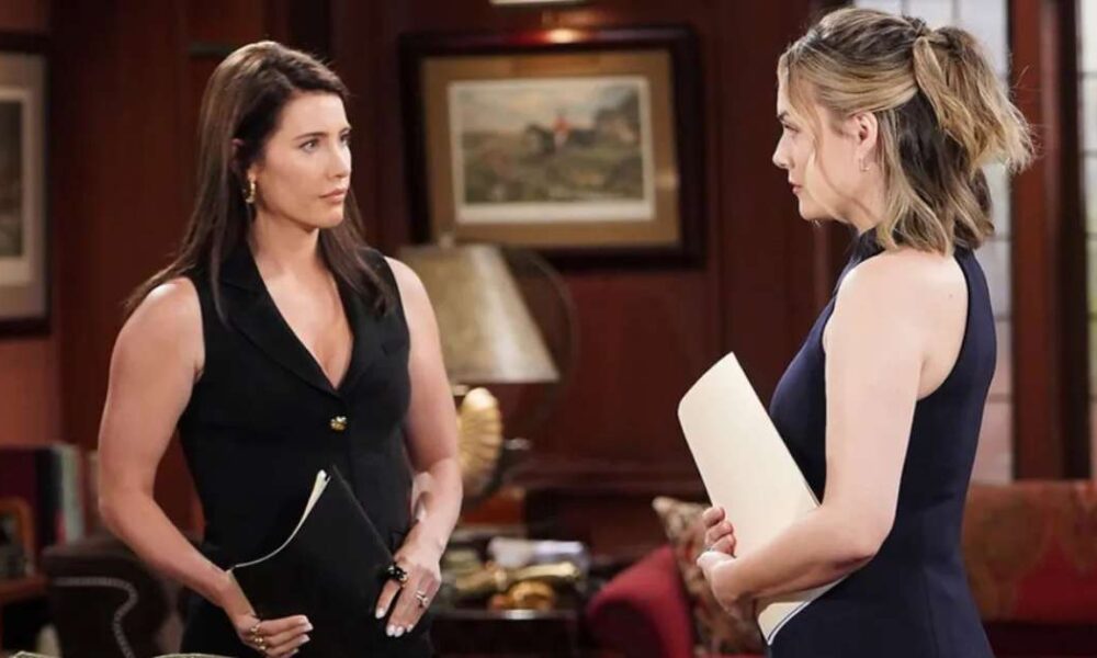 Bold and the Beautiful Spoilers (B&B Spoilers) Steffy Forrester, Hope Logan