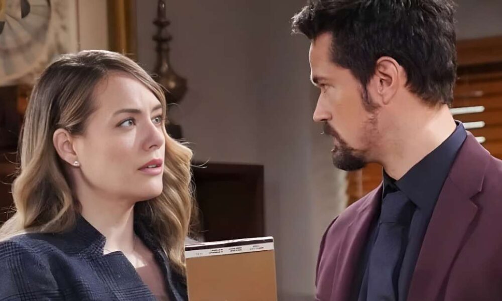 Bold and the Beautiful Spoilers (B&B Spoilers) Thomas Forrester, Hope Logan