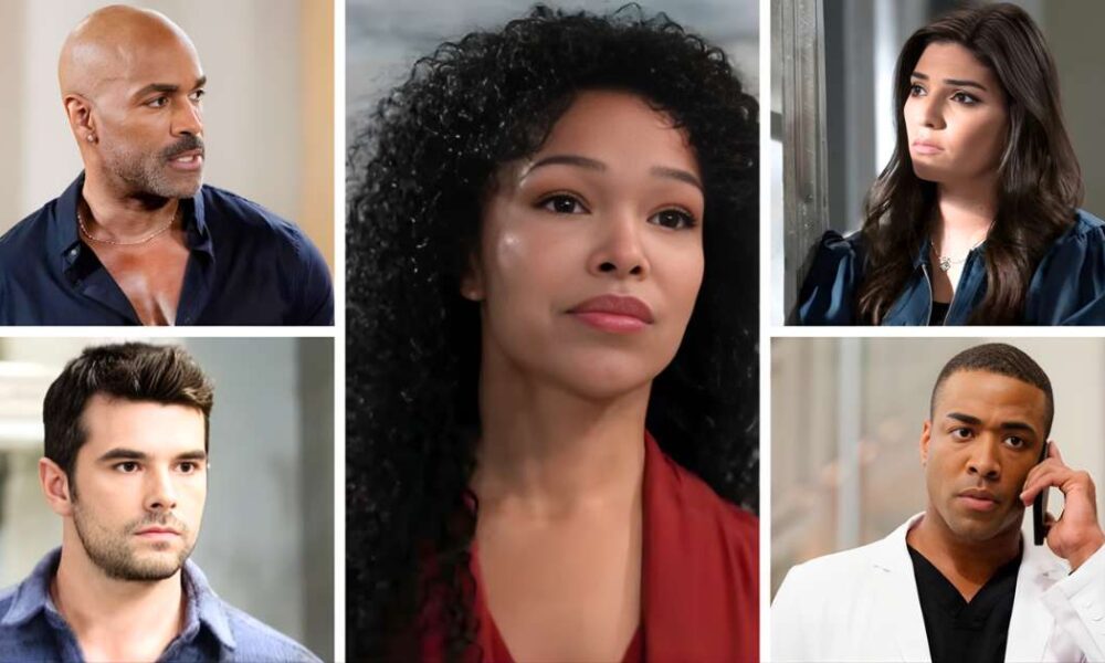 General Hospital Spoilers (GH Spoilers) Portia Robinson, Cutis Ashford, Isaiah Gannon, Harrison Chase, Brook Lynn Quartermaine