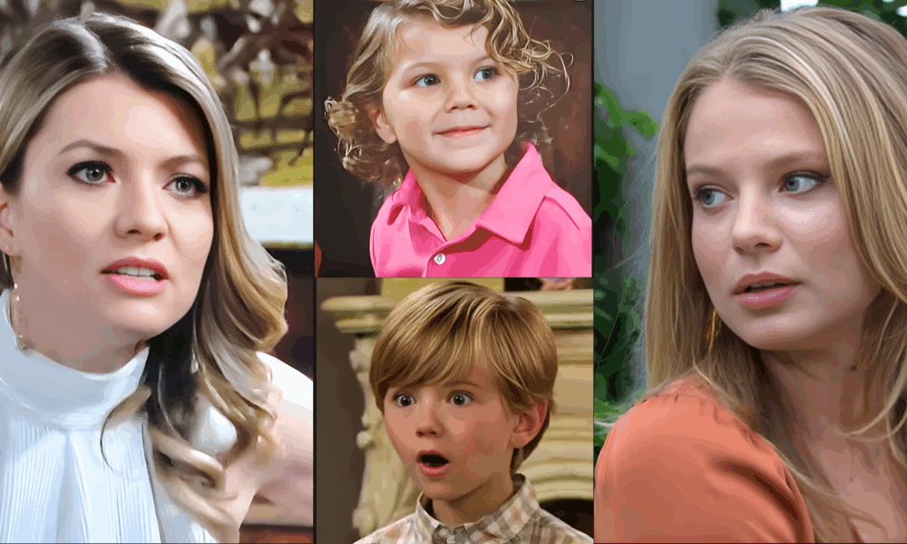 Tara Locke, Harrison Locke, Harrison Abbott, Summer Newman