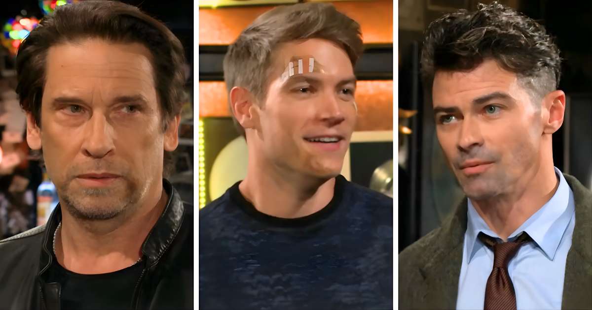 Young and the Restless Spoilers (Y&R Spoilers) Noah Newman, Matt Clark, Detective Burrow