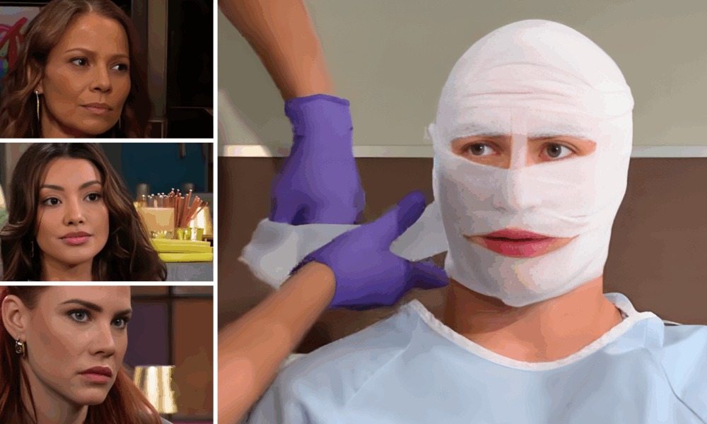 Young and the Restless (Y&R) Noah Newman, Sienna Bacall, Audra Charles, Sally Spectra