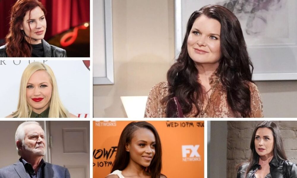 Bold and the Beautiful Spoilers (B&B Spoilers) Katie Logan, Quinn Fuller, Sally Spectra, Amber Moore, Nicole Avant, Eric Forrester 2