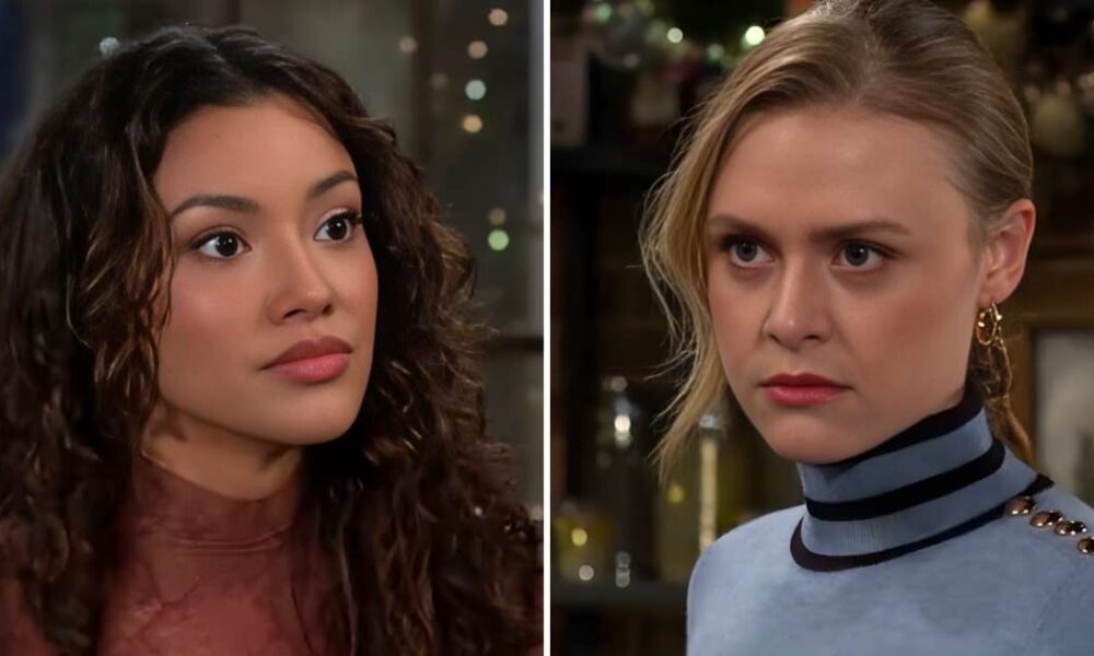 Young and the Restless Spoilers (Y&R Spoilers) Audra Charles, Claire Newman